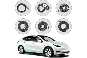 KUNIST for Tesla Model Y Juniper 2026 Accessories, Rubber Seal Weather Strip Soundproof Noise Insulation Sealing for Tesla Model Y 2020-2026