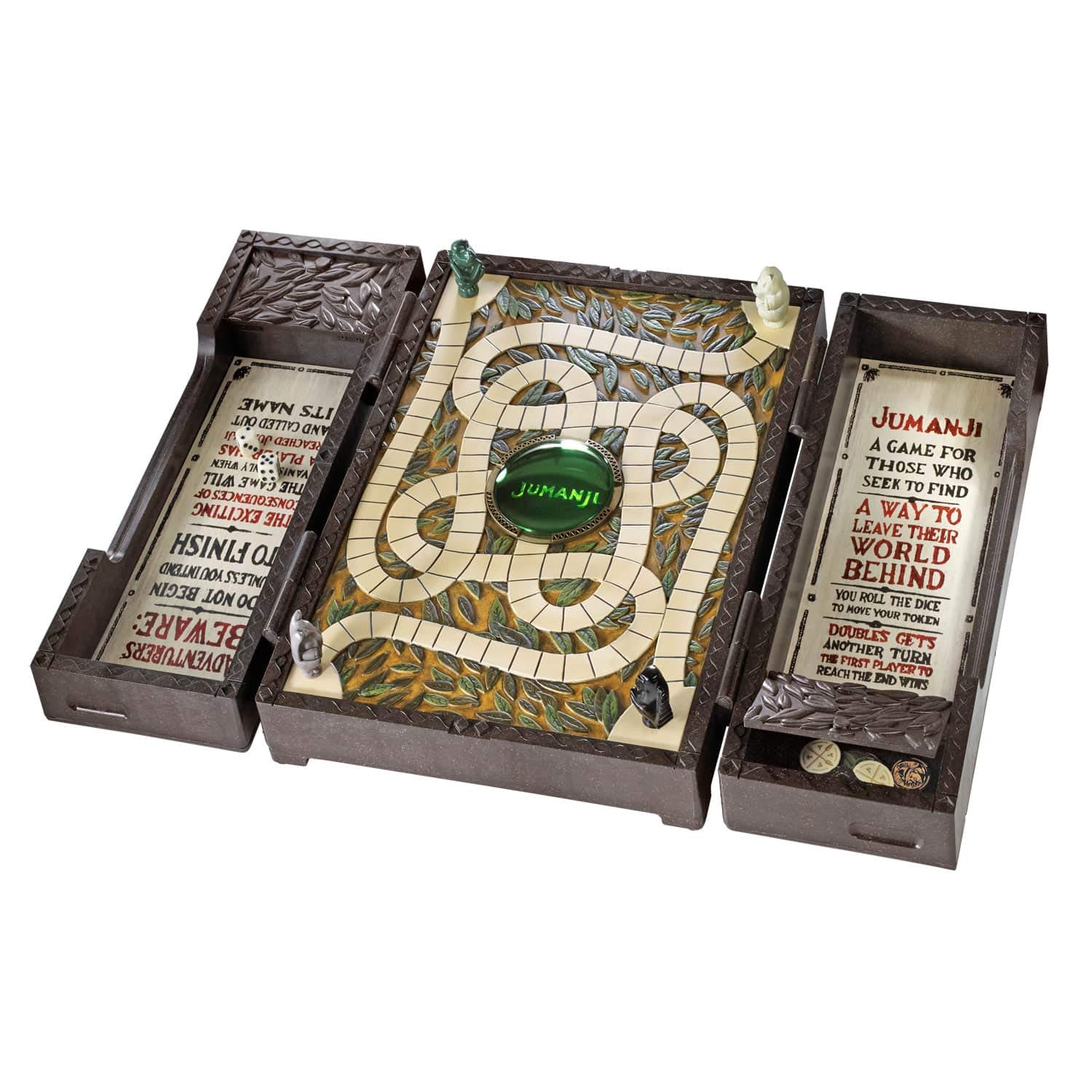 The Noble Collection Jumanji Collectors Board Game - Full-Size Scale Replica Of The Iconic Jumanjic Board Game - Officially Licensed Jumanji Film Set Movie Games Gifts
