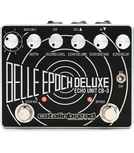 Amazon.com: Catalinbread Belle Epoch Deluxe Tape Echo Pedal