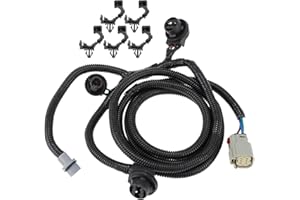 A ABSOPRO 23295979 Tail Lamp Wiring Harness for GMC Sierra 2016 2017 2018 2019 Passenger Side Tail Light Harness