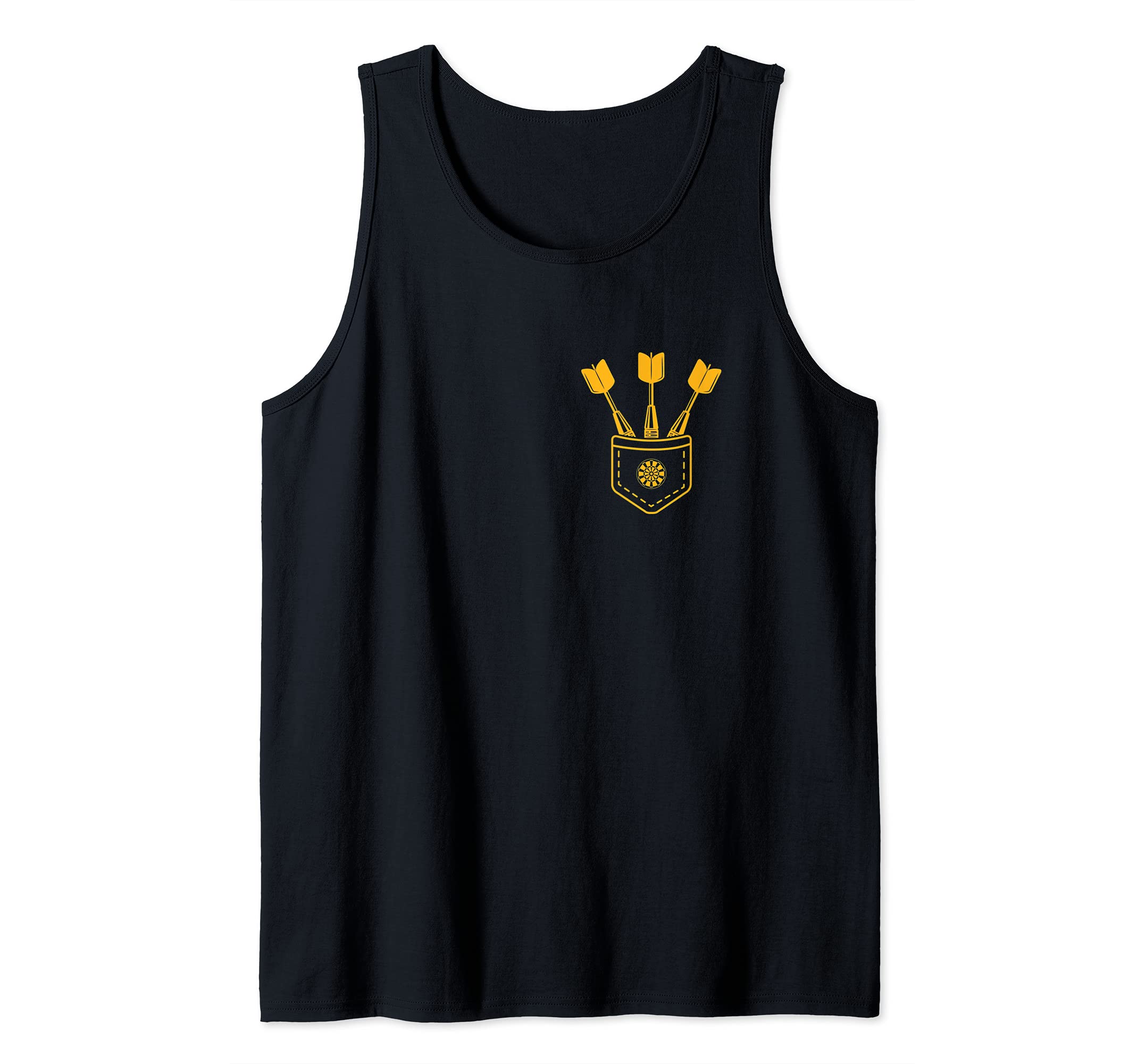 Darts in pocket - pocketed darts - darts player Tank Top
