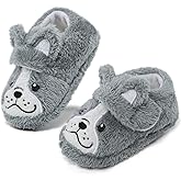 ESTAMICO Toddler Girls Plush Warm Slippers