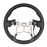 Black Full Leather Replacement Steering Wheel with