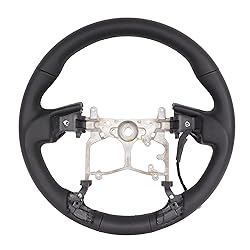 Black Full Leather Replacement Steering Wheel with