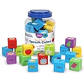 Learning Resources Say-a-Sound™ Speech Cubes, Preschool Learning Activities, ABC Flash Cards, Speech Therapy Toys, Ages 3+, 1