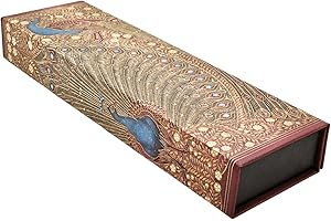 Hafiz's Peacocks Pencil Case by Paperblanks (Sangorski & Sutcliffe)