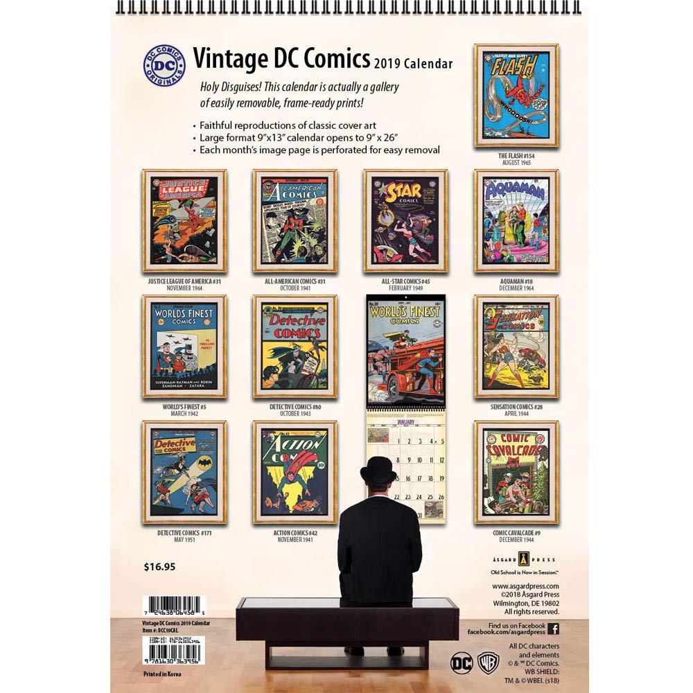 Calendars, Planners & Personal Organizers Classic DC Comics Covers Calendars, Planners & Personal Organizers Classic DC Comics Covers