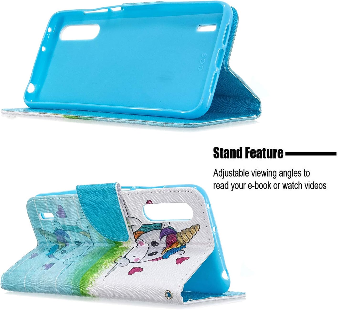 Chooseu Kompatibel Mit Xiaomi Mi A3 Hulle Leder Mit Silikon Handyhulle Muster Lederhulle Kartenfach Schutzhulle Flip Case Stossfest Standfunktion Handytasche Blau Elektronik Foto Hullen Cases Suenaacampo Com