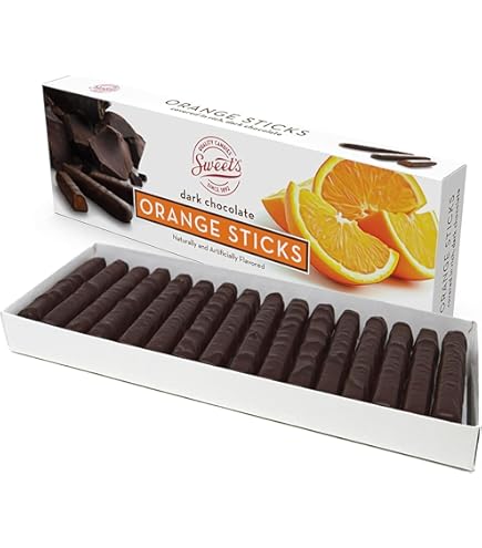 Trader Joe's Dark Chocolate Orange Sticks - 3 Packs (10oz Each
