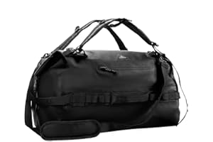 Haimont Large Waterproof Duffel Backpack Roll-Top Heavy Duty Dry Duffle Bag for Boating, Travel, Camping, Kayaking, Motorcycle, 60L/90L