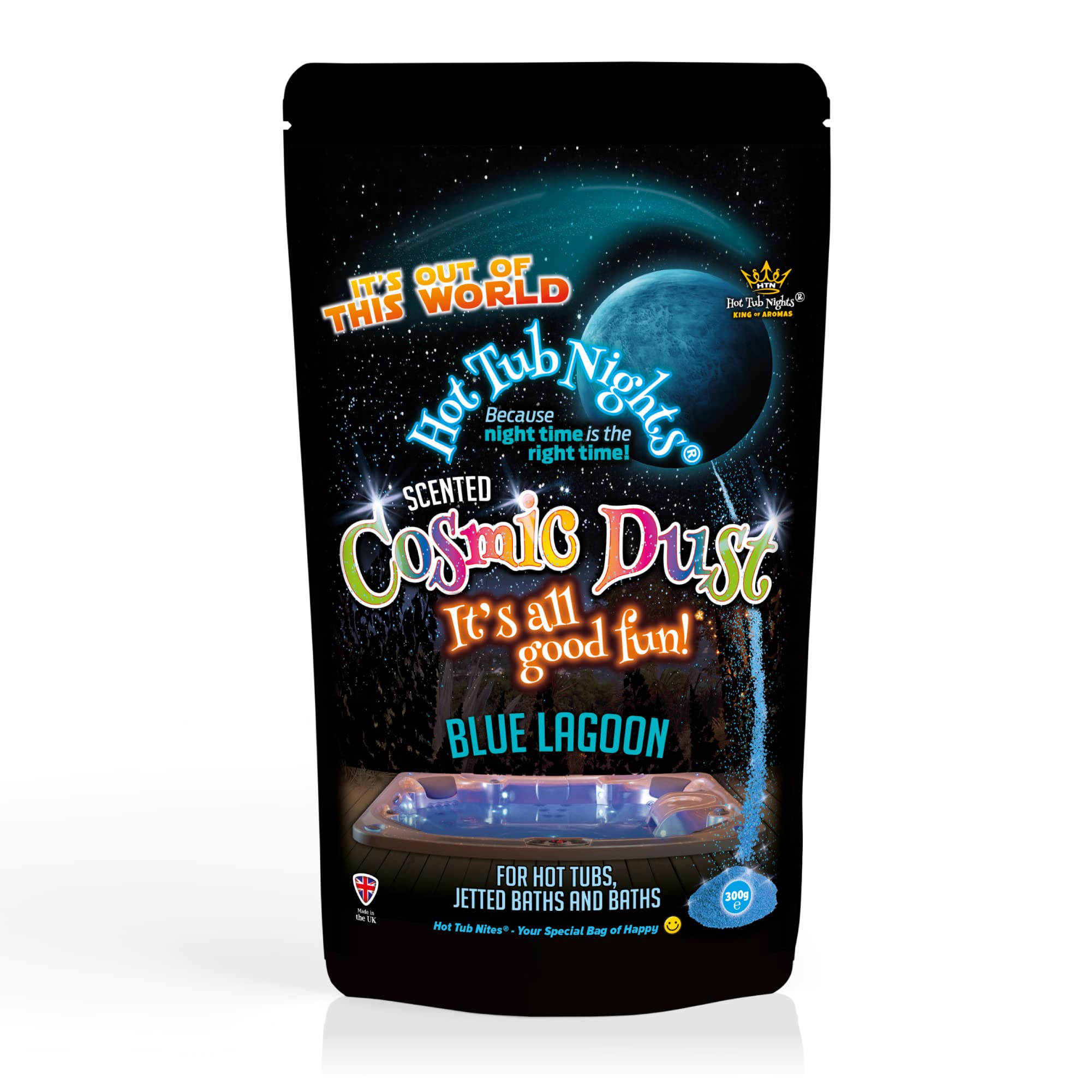 Hot Tub Nights Aromatherapy Cosmic Dust Blue Lagoon 1 x (300g)