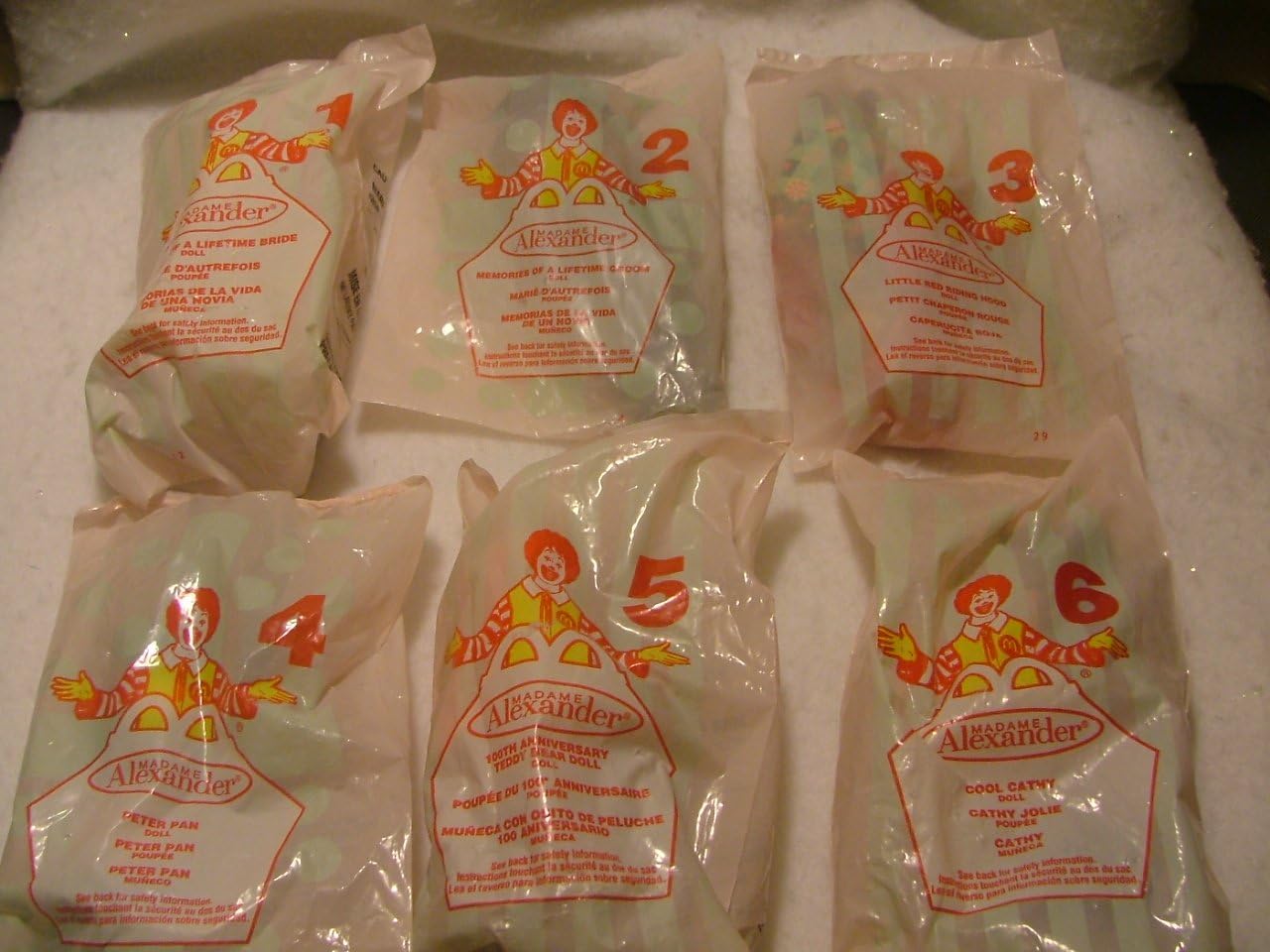 mcdonalds madame alexander dolls 2002