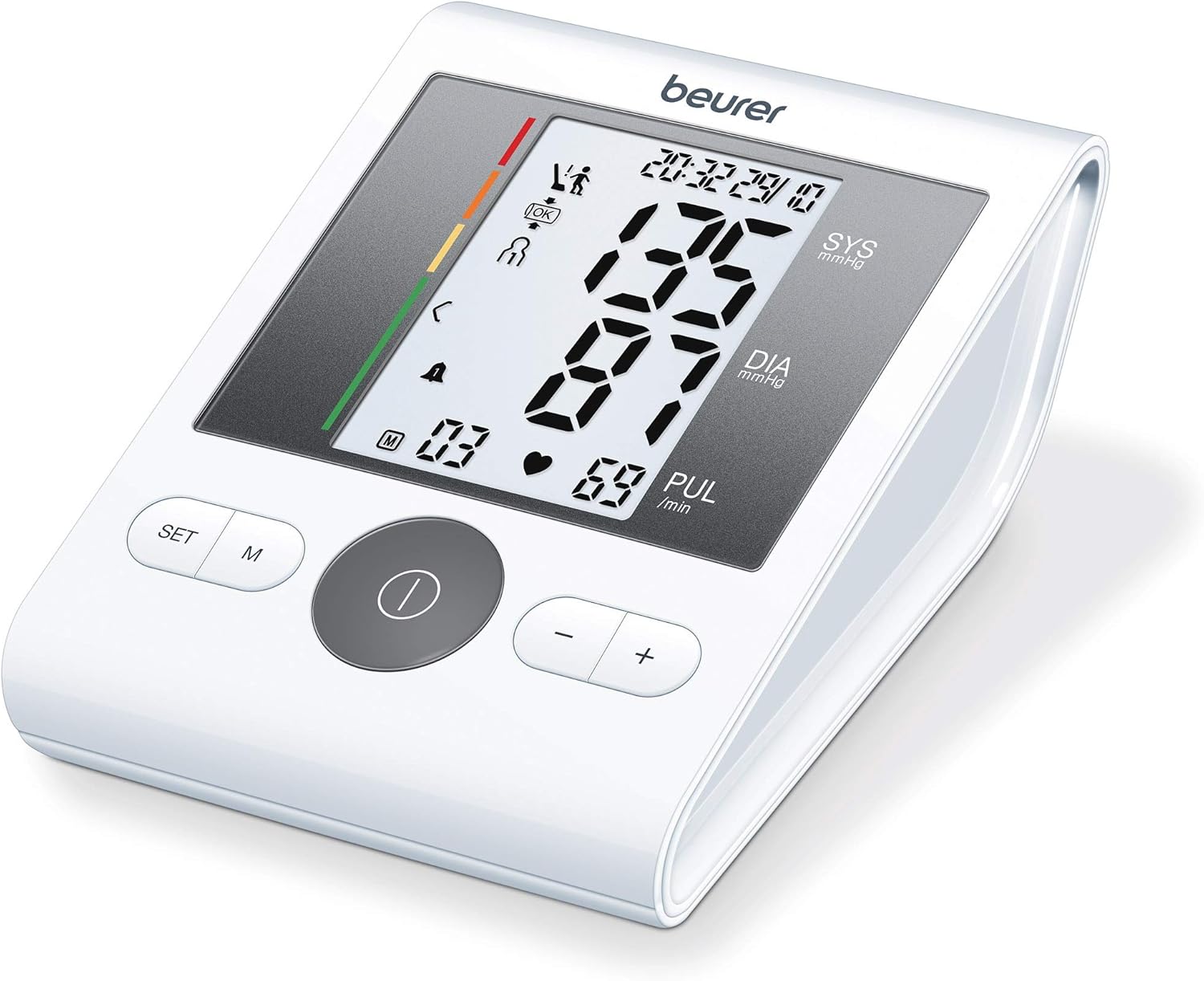 Beurer Upper Arm Blood Pressure Monitor and Cuff, MultiUsers, Fully