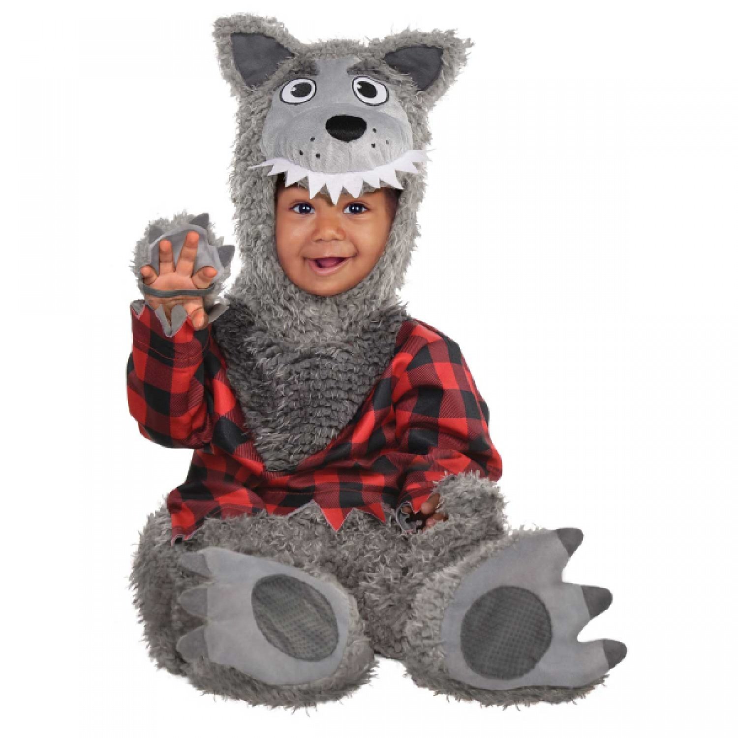 amscan 9902584 - Baby Cute Wolf Halloween Fancy Dress Costume Age: 1-2 Years