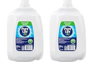 SHAHCO Pure Life Distilled Water, 1 Gallon (2 pack)