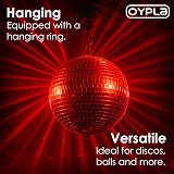 Oypla 300mm 12in Lightweight Disco Mirror Ball Dance Party DJ view 5