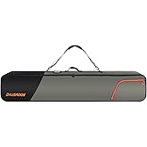 DAUSROOB Snowboard Travel Bag - 1680D Reinforced, Double Padding Ski Bag for Skis, Boots, Snowboards, Wax