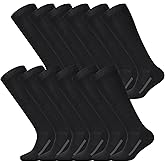 Haysandy 12 Pairs Youth Socks Bulk Soccer Football Softball Baseball Socks for Athletic Girls Kids Youth Adults Team Sport