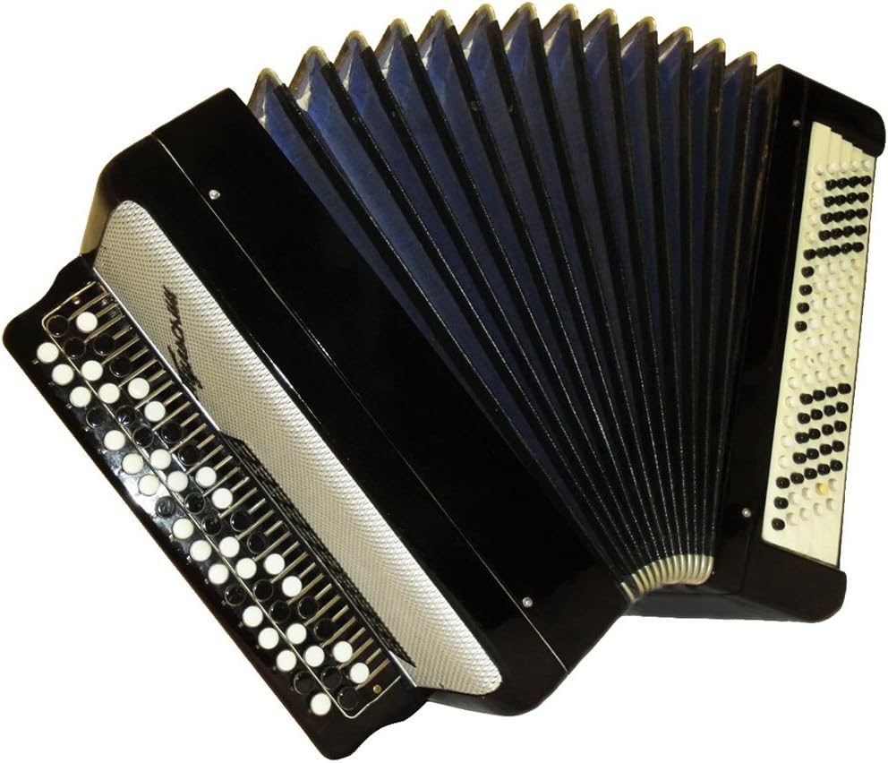 Excellent Russian Button Accordion Bayan Tul'skiy / Тульский Баян