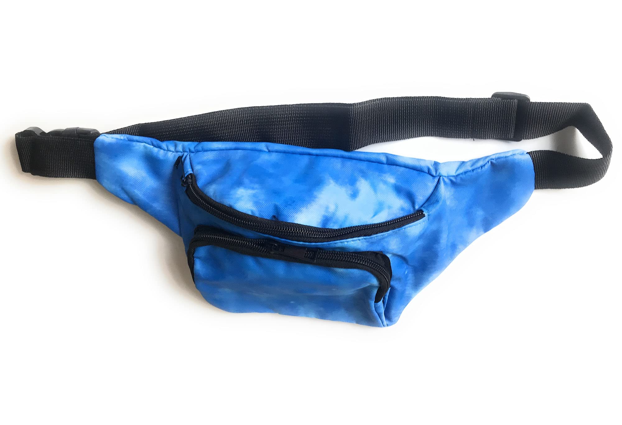 Nice Tie Dye Space dye Bum Bag Waist Bag Fanny Pack - Cross Body Travel Festival Bag (Orange)