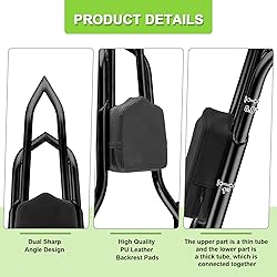 Mofun 27" Passenger Sissy Bar Backrest Sharp Style