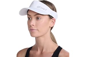 2XU Unisex Packable Run Visor - Lightweight & Adjustable Sun Protection for Runners