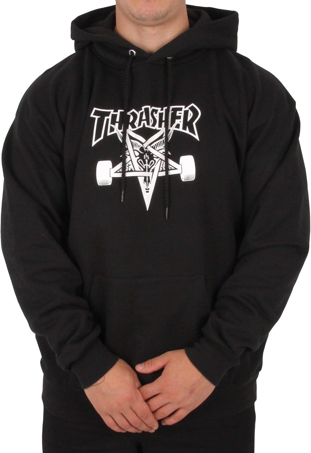 Thrasher Skategoat Hoodie - Black: Amazon.co.uk: Clothing