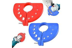 XIAOKEIS 2pcs Drill Bit Sharpener, Multi-specification Drill Bits Grinding Attachment for Giant Blade Angle Grinder, Multi-Function Dril-l Bit Sharpener for All Drills Bits