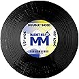 Magnet Me Up Self Adhesive Flexible Double Sided Magnetic Tape, 1/2 inch Wide, 1/16th inch Thick, 100 ft Long Magnet Roll, Strong Heavy Duty Backing, Used for Crafts, DIY Projects, Organization & More
