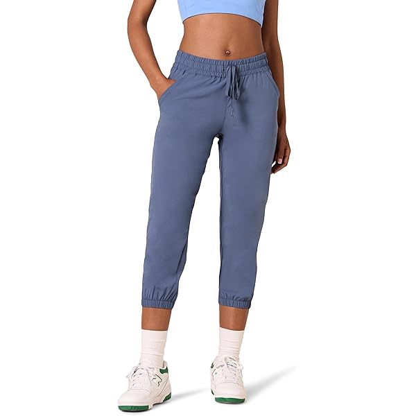 Pantalones Tipo Jogger Para Mujer Estampado Floral - Algodón, Cintura Elástica, Hecho En Italia, Tallas 8-22