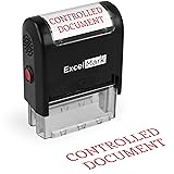 ExcelMark Controlled Document Self Inking Rubber