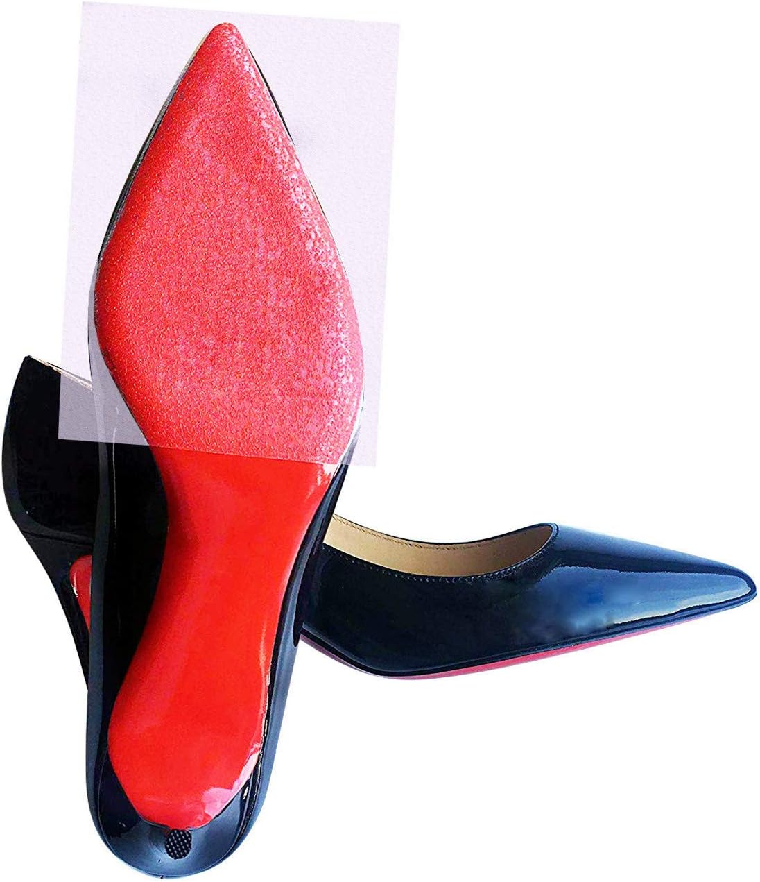 Sole Sticker Crystal Clear Sole Protector for Heels Shoe Bottom Slip Resistant Self-Stick Pads