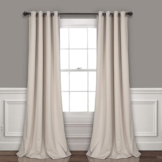 Amazon Com Lush Decor Curtains Grommet Panel With Insulated