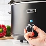 Cooks Professional 8L Slow Cooker with Glass Lid 2 Heat Settings Keep Warm view 3