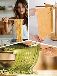 Stable Rotary Wood Pasta Drying Rack - Large Noodle