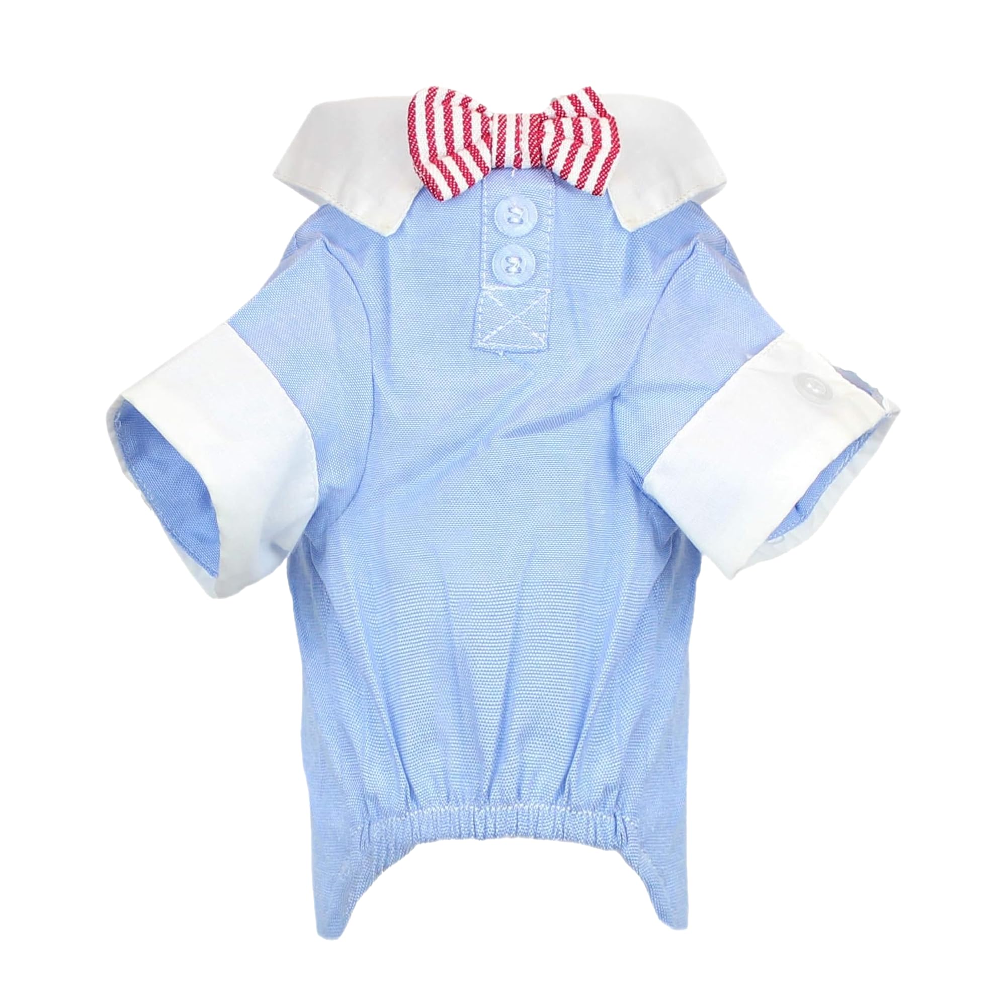 Parisian Pet Dog Clothes Cat Apparel Outfits Square Cuff Bow Tie, L