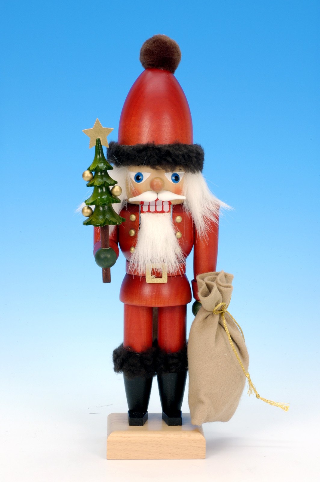 German Christmas Nutcracker Santa Claus 30,0 cm / 12 inches