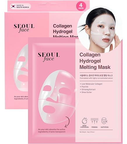 Amazon.com : DERMAL 32 Combo Sheet Mask + Collagen Hydrogel