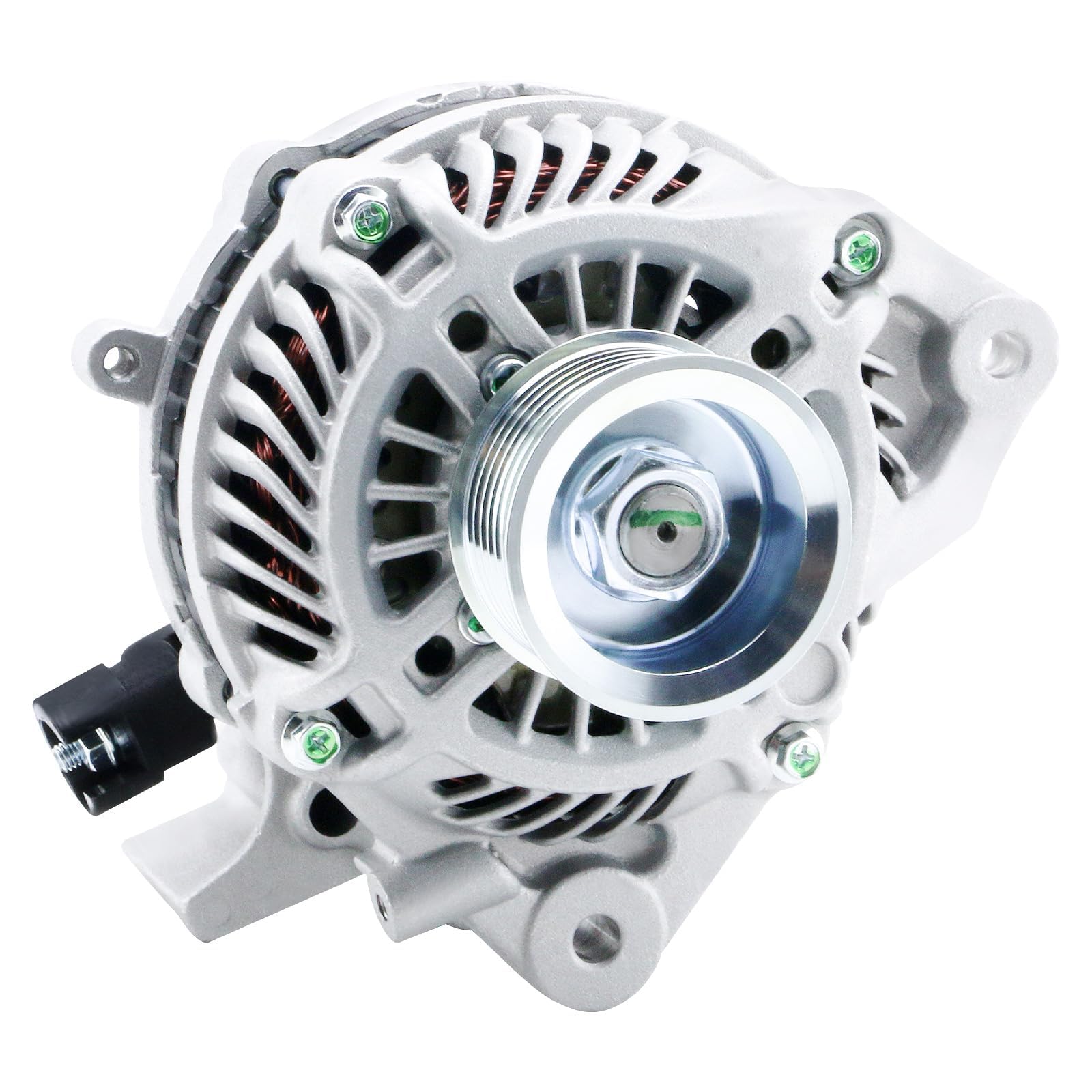 Photo 1 of BDELI Alternator 11176N Replacement New for 1.8L L4 2006-2011 Honda Civic, 7-Groove Pulley, 80A 12V, 11176, 31100RNAA01, 31100RNAA01RM, 31100RNAA012M2, AHGA67, A002TC1391, SB347, LRA3157