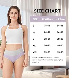 DAVID ARCHY Bamboo Rayon Women's Briefs High