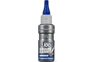Formula 100 All Conditions Bike Chain Lube – All-Weather Lubricant for Bicycles & Electric Bikes – Protects Against Wear, Reduces Friction, Fights Corrosion – 50ml (1.69 oz)
