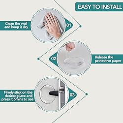 Door Stoppers for Wall, Etybetopstar 6PCS Self
