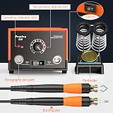 Preciva 935 Pyrography Wood Burning Kit 250-750°C 2 Pens 20 Tips view 5