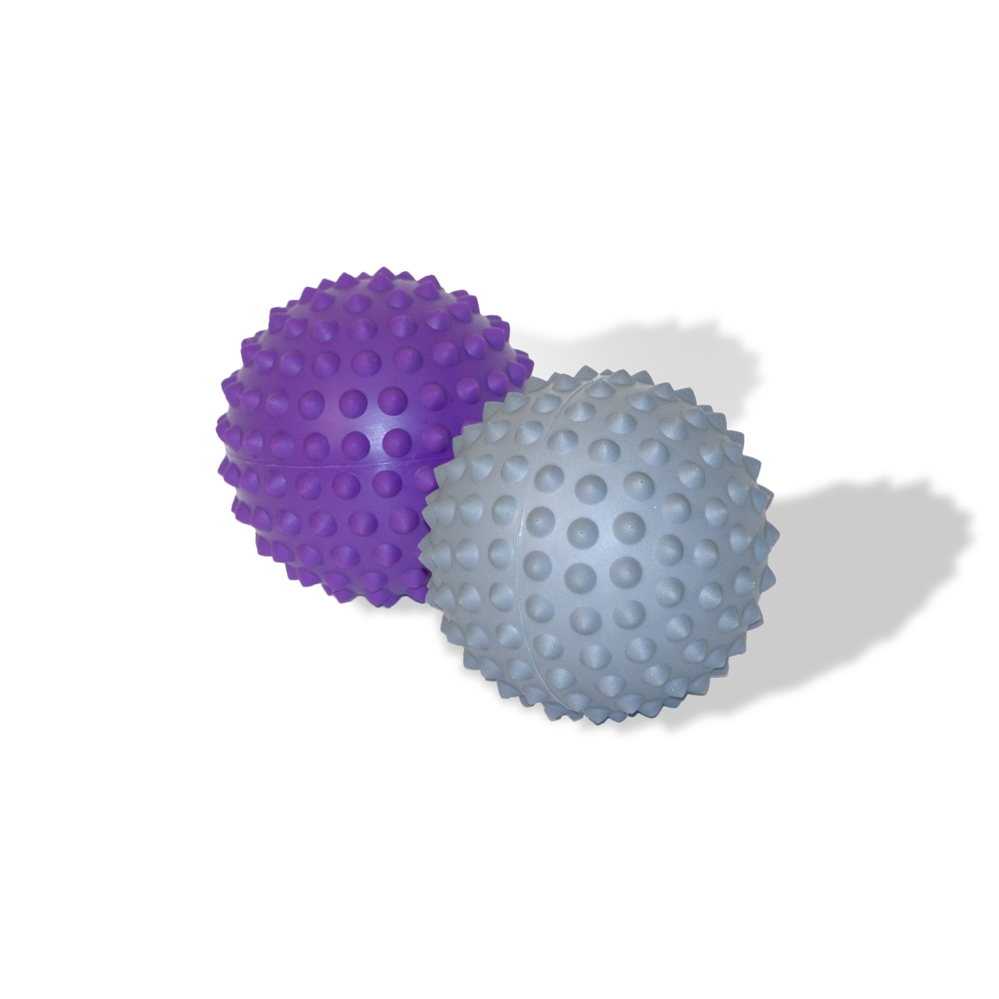 PHYSICAL Company Prickle Stimulating Ball/Spikey Ball - Purple&Grey 9cm