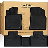 LASFIT Floor Mats for Toyota Camry 2025-2026 Hybrid/LE/SE/XSE/XLE, All Weather Custom Fit TPE Floor Liner for Camry 2025 Front & Rear 2 Row Car Mats, Black.