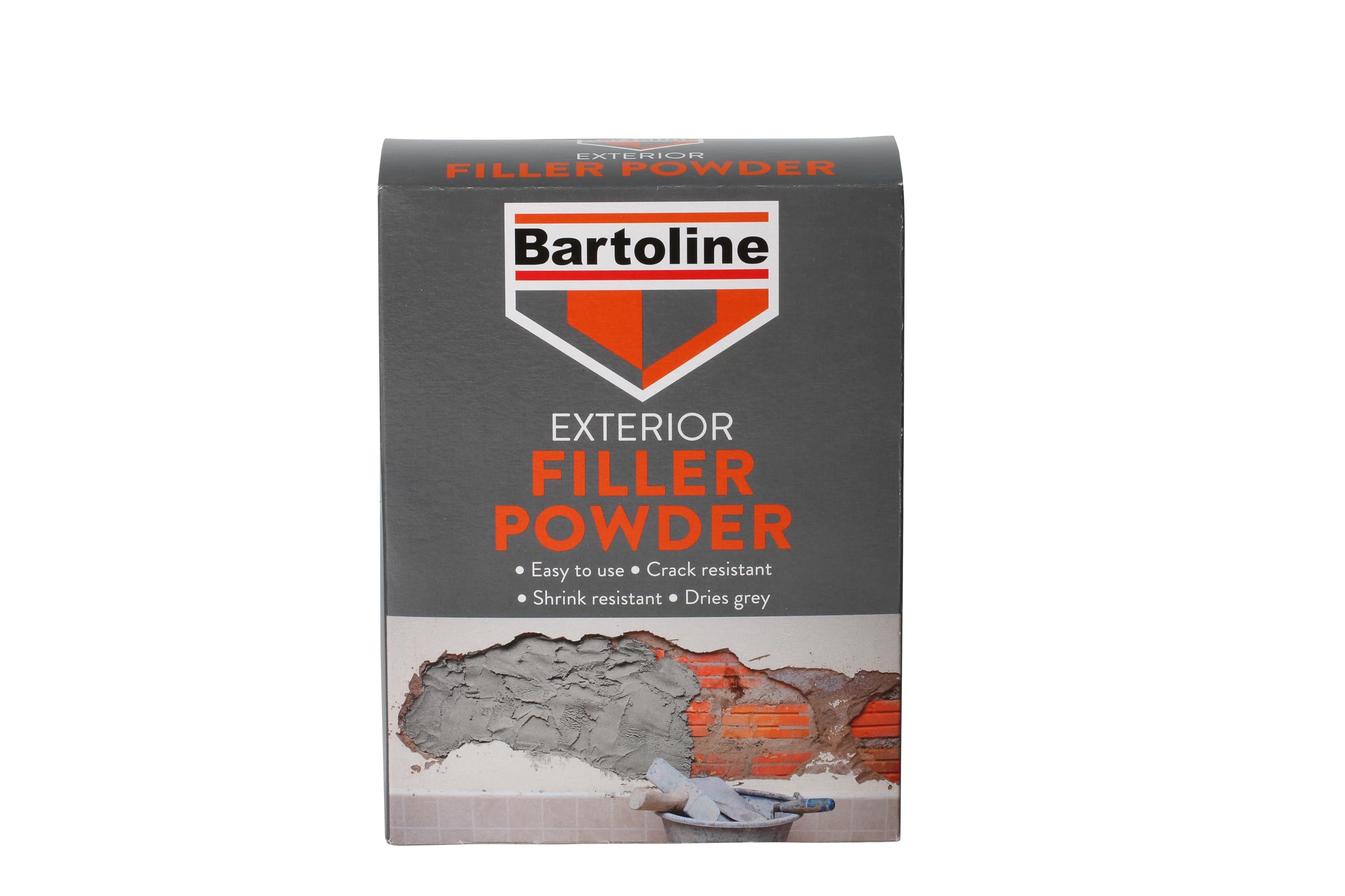 Bartoline Exterior Filler Powder 1.5 kg – Heavy-Duty Cement-Based Repair for Brick, Wood & Stone – Crack-Free & Weatherproof