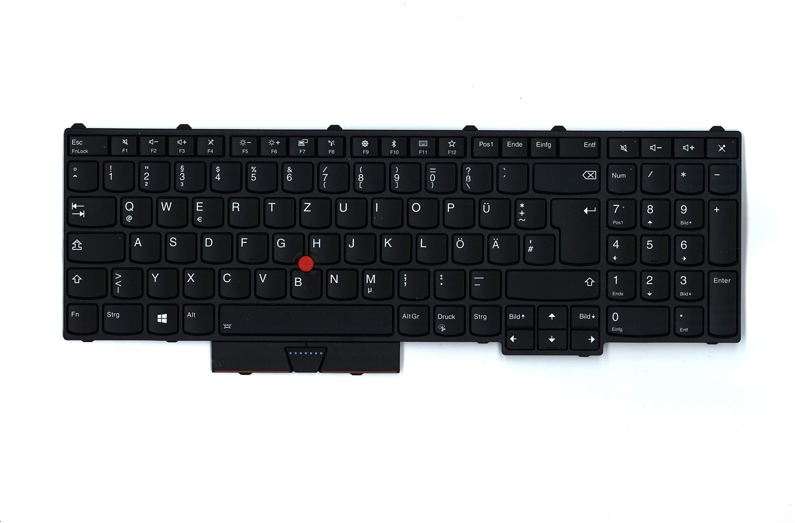 TellusRem replacement German backlit keyboard for Lenovo Thinkpad P51 P71