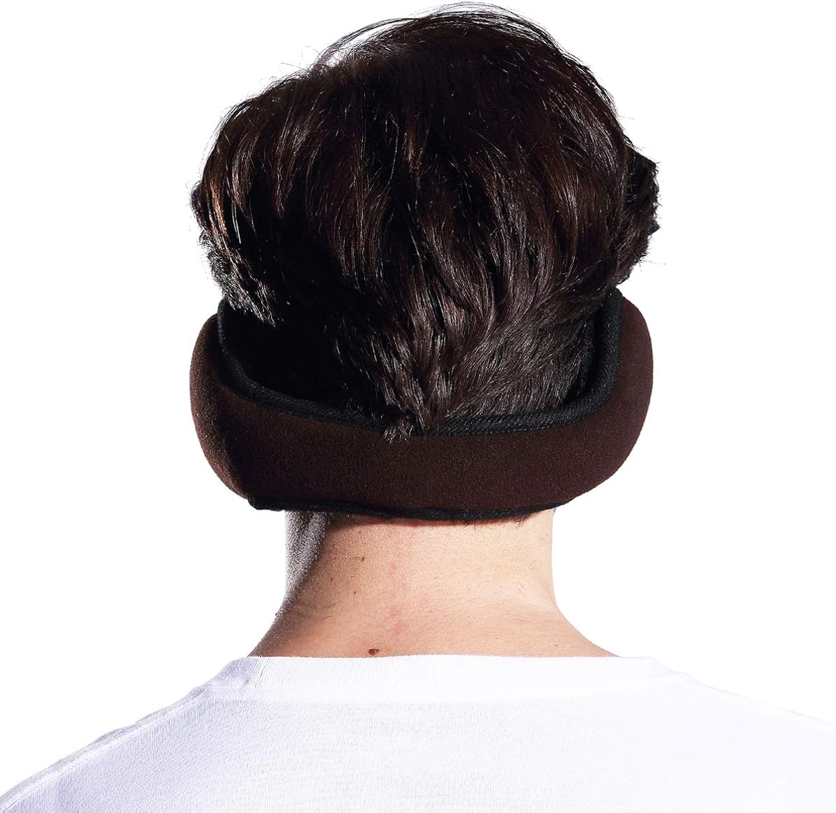 Metog Unisex Foldable Ear Warmers Polar Fleece Winter Earmuffs Coffee at  Women’s Clothing store