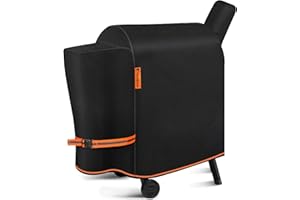 GUARDKOVE Grill Cover for Traeger Pro 22/575 Series BAC503, 2025 Upgraded 1000D Heavy Duty Waterproof Wood Pellet Smoker Cover, Tear & Fade Resistant with Buckle & Zippers, for Traeger Lil'Tex Elite, Eastwood