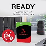 Seagate IronWolf 10TB NAS Internal HDD CMR 3.5 in SATA 6Gb/s 7200 RPM view 4